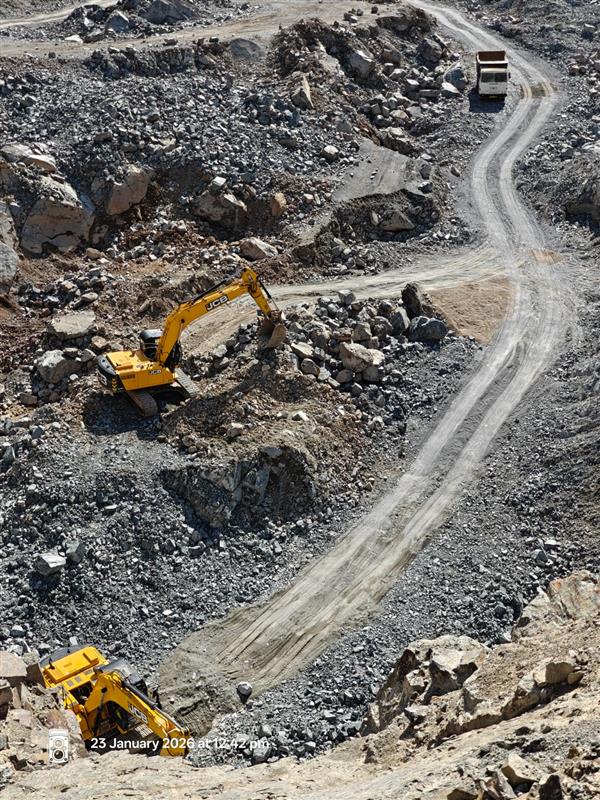 Piles of Aggregate