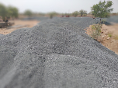 Piles of Aggregate