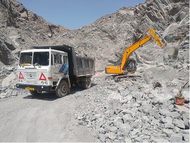 Trucks Loading